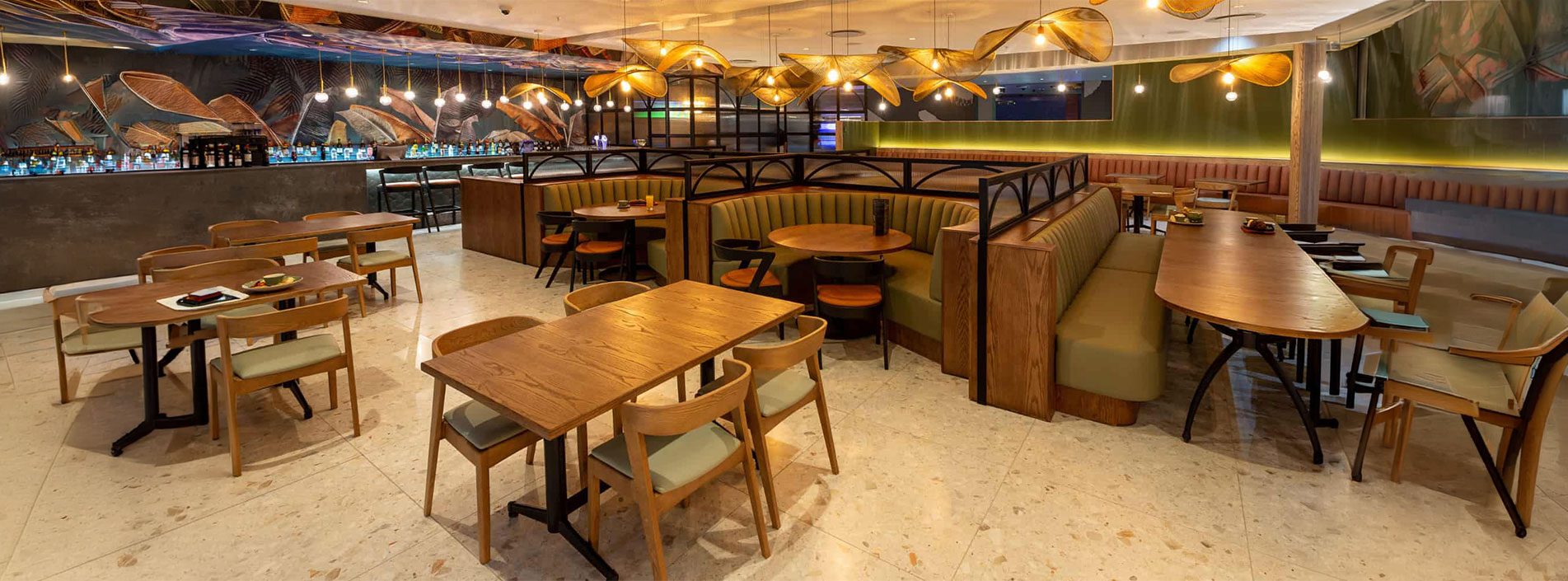 Restaurant dining room image supplied for Emnotweni